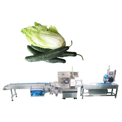 Tipo automatico macchina avvolgitrice di verdure del cuscino della patata